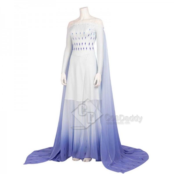 white elsa costume
